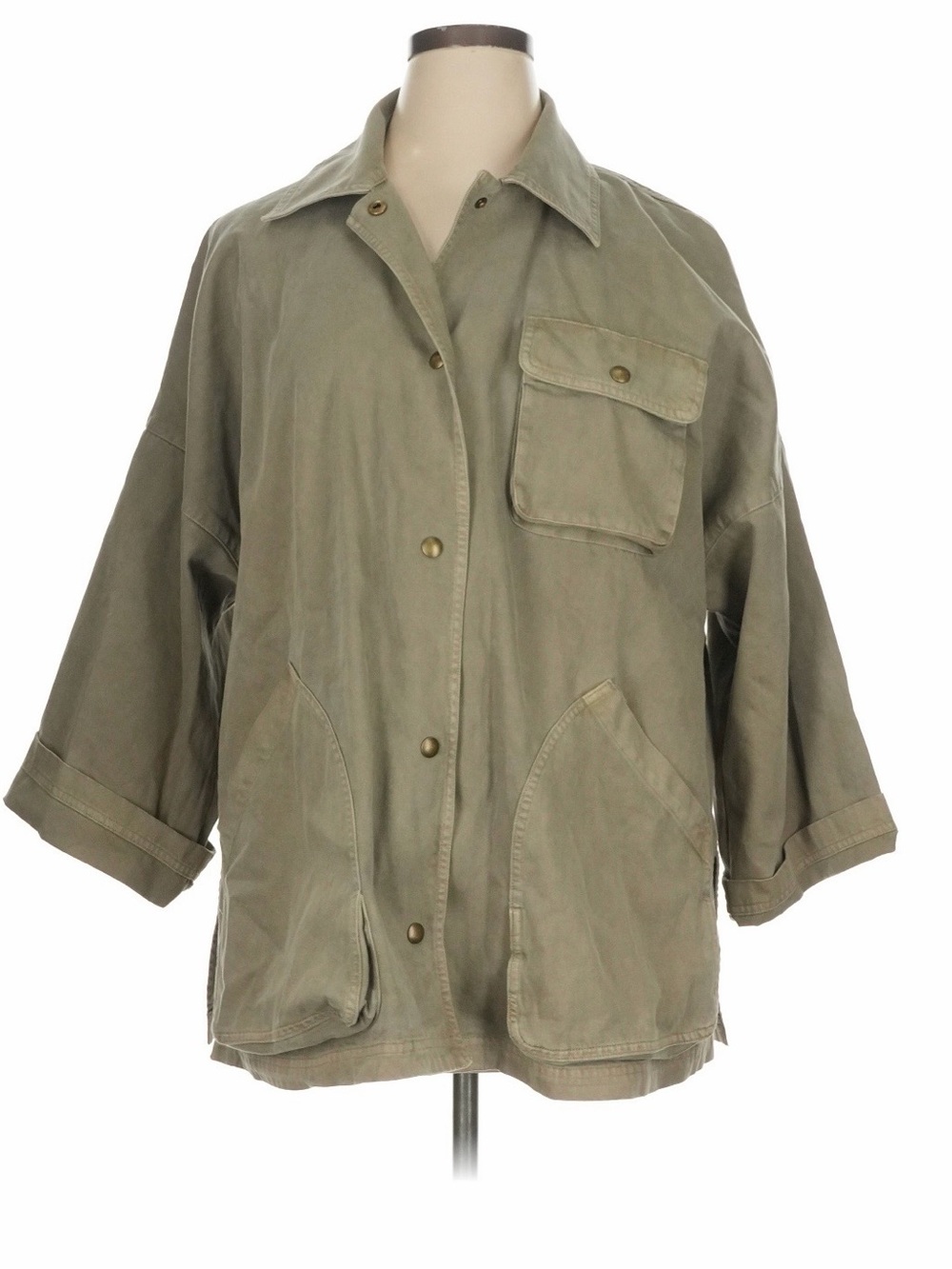 Banana Republic Olive Green Utility Jacket